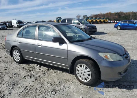 2005 Honda Civic Lx z USA, uszkodzony, nr VIN 2HGES16615H572202
